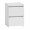WHATSIZE ENTERPRISE – Moderna – Small Chest of Drawers – Contemporary 2 Drawer Wood Bedside Table & Night Stand - Office, Lounge & Bedroom Furnit