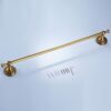 HIGOH Towel Racks,Towel Holder Towel Rail for Bathroom, All Copper European Style Antique Hand Towel Holder, Antique Single Rod Bathroom Rack, To