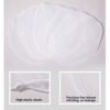 WANGCL 10 Pack 5 Gallon Paint Strainer Bags White Regular Fine MeshElastic Opening Strainer Bags for Use with Paint Sprayers