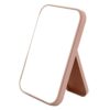 QRJ Folding Makeup Mirror,Shaving Mirror Tabletop Mirror Cheap Compact Mirrors Free Standing Travel Mirror or Bathroom Mirror for Travel Essentia