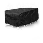 ZXFYHD Garden Furniture Cover Patio,Furniture Covers Oxford Fabric 600D Furniture Dustproof Cover For Rattan Table Cube Chair Sofa Waterproof Rai