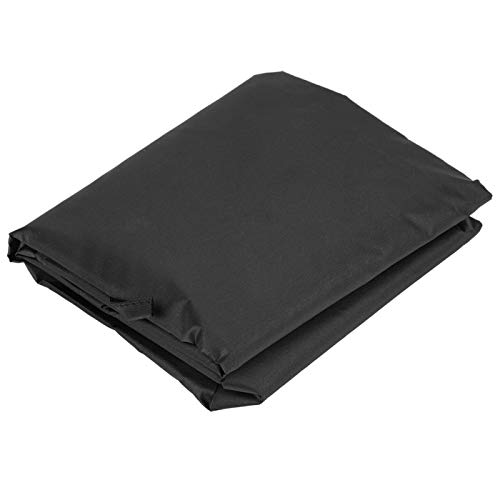Swing Cushion, Multiple Colour Swing Waterproof Cushion Replacement 3‑Seat Chair Seat Cover for Outdoor Swing(black)