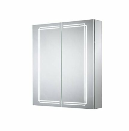 Sensio Harlow Double Door Diiffused LED Mirror Cabinet one size