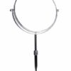 HIMRY Stand Height-Adjustable 10x Magnification, 8 Inch, Mirror 360 ° rotating chrome Vanity Mirror Shaving Mirror Bathroom Mirror, Standard + 10
