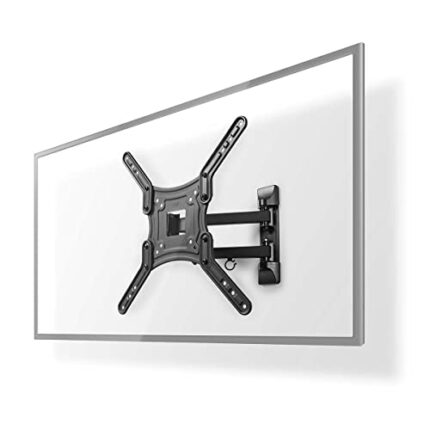 Nedis Full Motion Wall Mount for 23-55 inch TV Max 30 kg with 3 Pivot, Swivel, Tilt & Rotation
