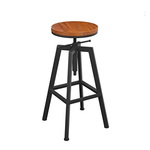 SDFGH Bar Stool Chairs High Chair Simple Wrought Iron Bar Chair Gold Stool Dining Chair Nordic Pub Accessories Leisure