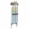 AIRUJIA Towel Racks with Storage Shelf, Towel Rack Wall Mounted, Towel Holders For Bathroom, Bathroom Towel Storage, Bathroom Towel Holder, Bathr