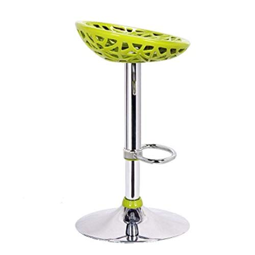 SDFGH Chair Simple Design Furniture Cushioned Leatherette Upholstery Airlift Swivel Barstool