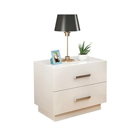 JJZXD Bedroom Bedside Table Nordic Furniture Living Room Coffee Table Side Table TV Side White Table
