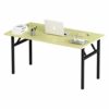 N/A Laptop Desk Folding Wooden Computer Desk Portable for Home Office Modern Writing Table PC Desk Study Table Furniture (Color : B)