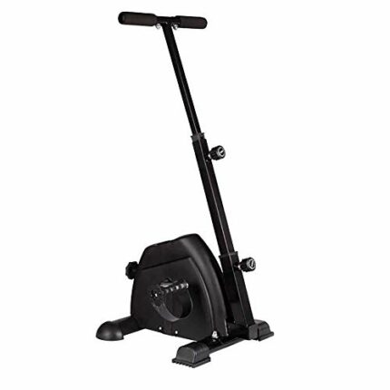 LUNEZY Home Rehabilitation Exerciser, Upper And Lower Limb Exercise Bike Middle-Aged Rehabilitation Bicycle Intelligent Display Safety Load Capac