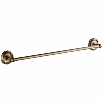 N/A Hand Towel Bar Bathroom Towel Holder Kitchen Dish Cloth Hanger No Drill Stainless Steel Single pole towel rack