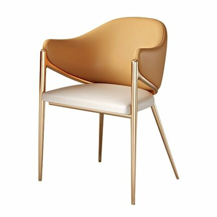 WALNUT Comfortable Dinning Chair Designer Metal Office Bedroom Dining Chairs Kitchen Ornaments