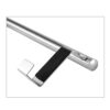 Hampine Stainless Steel Kitchen Towel Holder,Over The Door Tea Towel Holder,Towel Rail for for Cupboard Drawers Bathroom and Radiator Anti Slip A