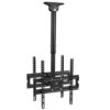Maclean MC-944 Universal Bracket for 2 TV Ceiling Mount Swivel Tilt Adjustable 32" - 50" VESA OLED QLED LED LCD Plasma