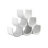 Alessi GIA13 W NoeModular Bottle-Holder, White, 30 x 34.5 x 15.5 centimetres