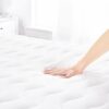 Amazon Basics Comfort Memory-Foam-Topper, Double, 7 cm, White
