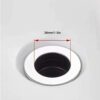 Pop Up Sink Plug Pop-up Click Clack Stopper Push Sink Drain for Kitchen Bathroom Washbasin Bathtub Solid Brass Chrome Plating 38mm