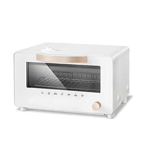 JJINPIXIU 10L Multi-function Electric Steam Oven, Touch Screen Electric Oven, Convection Toaster, Household Baking Wing Small Steaming Electric O