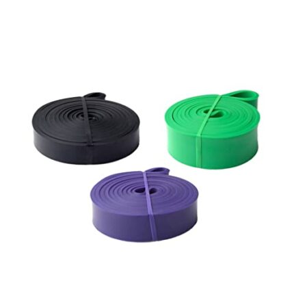 SDFGH Resistance Band Exercise Elastic Band Workout Ruber Loop Strength Pilates Fitness Equipment Training Expander Unisex