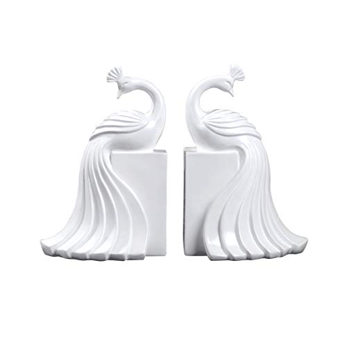 CHUNYU Creative Sculpture Simple Home Living Room Wine Cabinet Bookcase Crafts Ornaments Peacock Book Block Office Book Resin Decoration