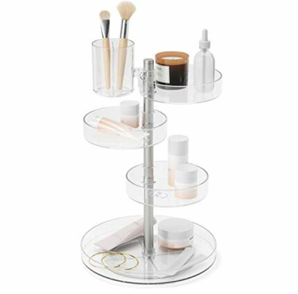 Umbra Cosmetic Org, Transparent/Nickel, Regular