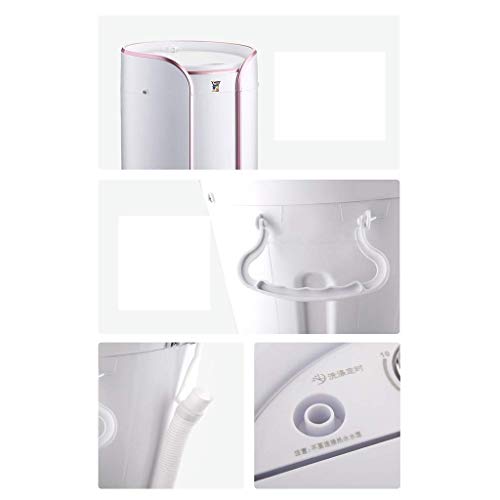 CHUNYU Full-Automatic Washing Machine Portable Compact Laundry Washer Spin with Drain Pump (Color : B)