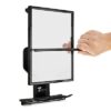 ToiletTree Products Ultimate Fogless Shower Bathroom Mirror, Bigger Reflective Surface & Thinner Frame, Squeegee Included, Black