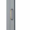 Teamson Home Wooden Bathroom Medicine Cabinet, Bathroom Wall Mirrored Cabinet, Removable Storage Cabinet, Adjustable Shelf, Grey, Mercer Collecti