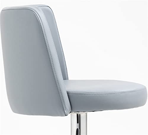 ADEADE Modern Swivel BarStools Bar Stools Set of 2 with Backs PU Leather Bar Chairs Adjustable Counter Height Stools 360° Stool Coffee for Restau