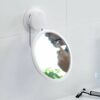 Shower Mirror Fogless for Shaving - with Strong Suction,Upgraded 360° Swivel Suction and Anti Fog Shatterproof Surface, Shower Accessories, Bathr