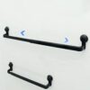 RAKUTE Bathroom, Wall Mounted Towel Rack, Adjustable Suction Cup Abs Material Towel Holder Towel Rail Bar for Bathroom Kitchen Single-Layer Minim
