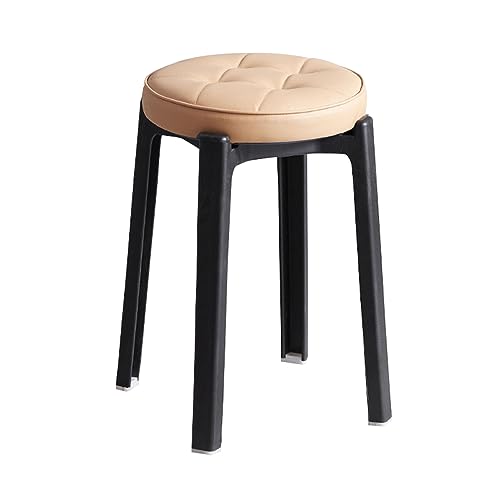 Bar Stools, Bar Chairs Kitchen Breakfast BarStools 48cm Dining Stools Rectangular Industrial Bar Chairs for Dining Room Kitchen Rustic