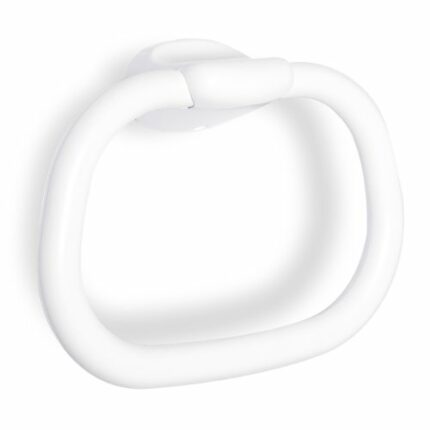 Tatay Olympia Towel Ring, Polypropylene, White, One Size
