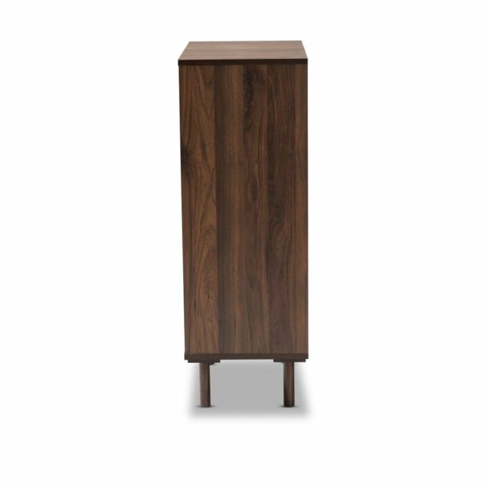 ZCMEB Foyer Corridor Shoe Cabinet Multi-layer Shoe Cabinet Storage Cabinet Finished Wooden Two-door Shoe Cabinet
