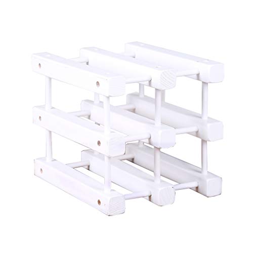 NEOCHY Wine Rack Double-Layer Three-Layer Solid Home Cabinet Wine Cabinet Rack/B
