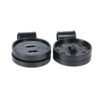 100pcs Heavy Duty Shade Cloth Clips - Sunshade Netting Grip, Plastic Shade Clamp, Greenhouse Clips, Round Tarp Clip, Black Lock Garden Fabric Sun