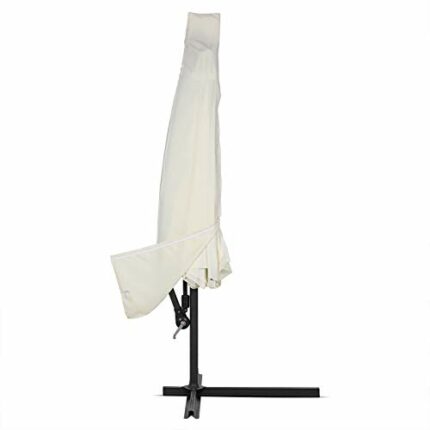 Deuba KINGSLEEVE® Parasol Cover For 3.5m Garden Parasol | Garden Patio Cantilever Umbrella Protective Zipped Cover | Zip Fastening | Waterproof B