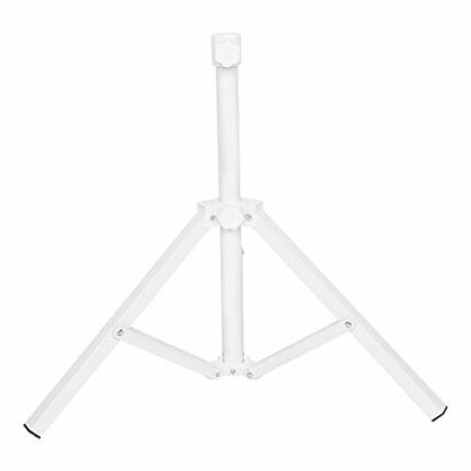 April Gift Folding Sun Umbrella Stand, Triangular Iron Stand Support Base for Beach Garden Camping Fishing