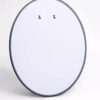 DSHGDJF Round Cosmetic Mirror, LED Bathroom Light Wall Mirror Toilet Bathroom Mirror Wall-mounted Mirror