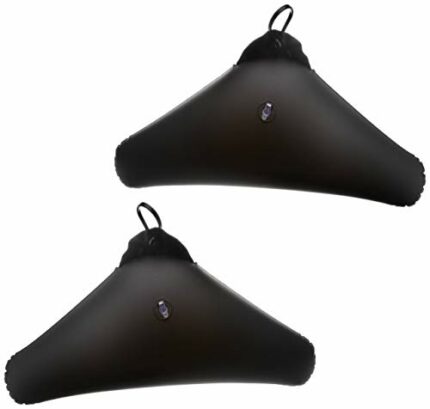 Wenko 4343020100 Inflatable Plastic Hanger, Set of 2, 43 x 21.5 cm, Blue/ Red
