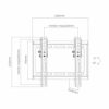 AISENS - WT42T-159 - Eco Tilt Stand for Monitor/TV 35 kg of 23-42, Black