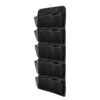 Zimso 30 Pockets Dual Sided Hanging Shoe Organizer Hanging Shoe Shelves , Shoe Hanger Organizer for Closet 43.9 x 43.9 in (Grey)