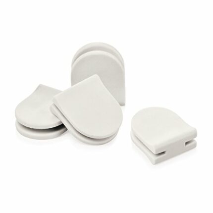 Tescoma Spare Connectors and Feet, 8+8 Pcs Flexispace, White, 15x10x3 cm