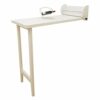 MFLASMF Folding Table Wall Mounted Table, Drop-Leaf Floating Kitchen Dining Table Desk Wall Hanging Side Table, for Small Spaces Home Workstation