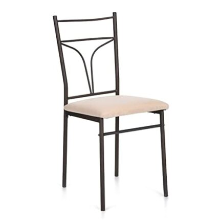Hbao Restaurant Table Chair Modern Metal Frame Dining Kitchen Table Chairs Set for 4 Chair Home Furniture 120kg Load Capacity