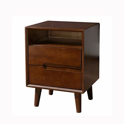 N/A All Solid Wood Bedside Cabinet, Bedside Cabinet, Economical Bedroom Simple Locker