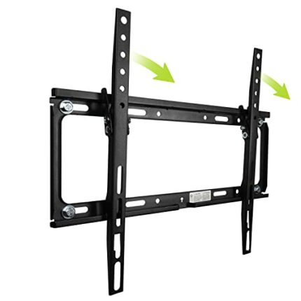 Philips Titlt TV Monitor Wall Mount Bracket for Most 30-80 Inch LED LCD OLED HDTV Flat Curved Screen TVs and Monitors with Max VESA 400x400mm up