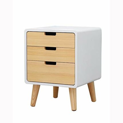 JYDQM Bedside Table Simple Bedside Cabinet ，Mini Small Locker Bedroom Solid Wood Bedside Storage Cabinet