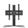 One For All Solid Table top TV Stand – Screen Size 32-65”- LCD/LED/Plasma/OLED/QLED TVs – 90° Swivel and 15° tilt motion - Height adjustable – Ma